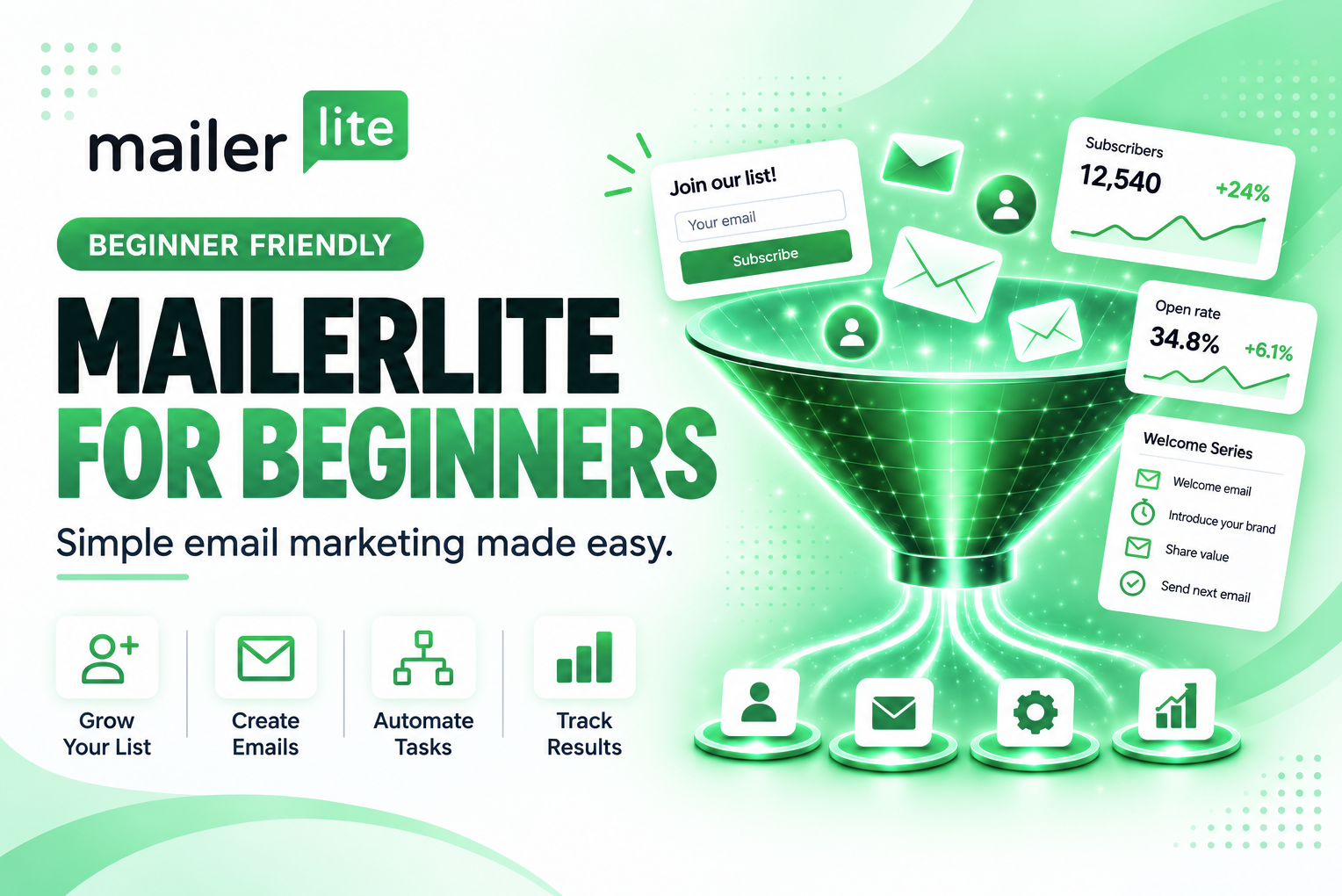 MailerLite for Beginners: Simple Email Marketing Without the Overwhelm